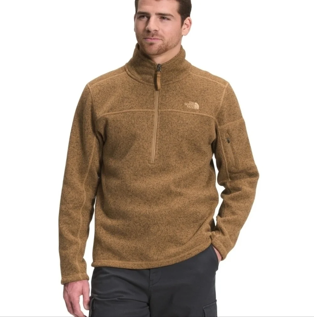 The North Face Men Gordon LyonsQuarter-Zip Pullover Sweater Sz L
